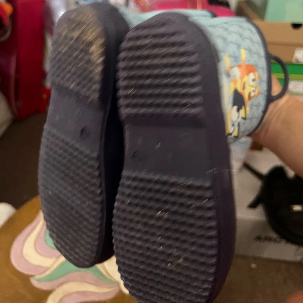 Disney Bluey rain boots unisex size 11/12 EUC